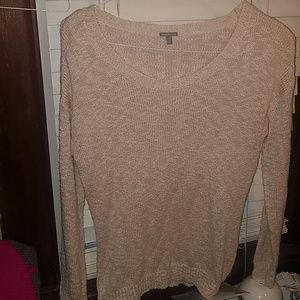 Womens M Charlotte Russe tan sweater